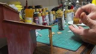 Chasing the dream part 6 Scratch building layout structures. 