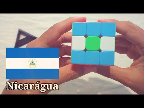 Bandeira de Nicarágua 🇳🇮 no #CuboMágico