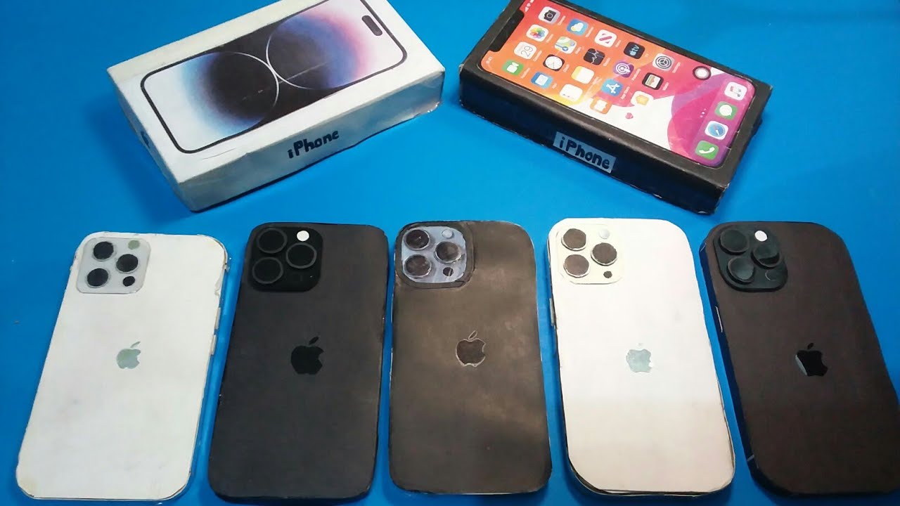 The Incredible World of Cardboard iPhones ! - YouTube