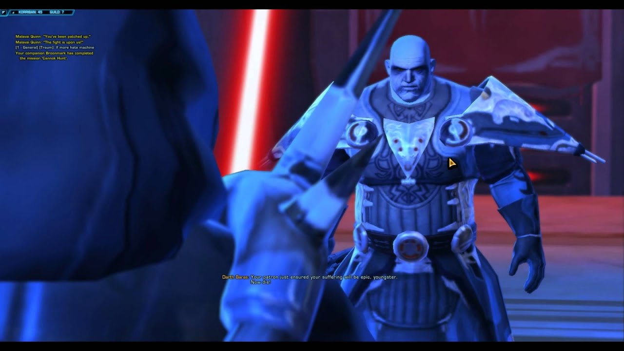 SWTOR Sith Warrior Ending Light Side *SPOILERS* HD 1080p YouTube