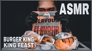 AESTHETIC ASMR | BURGER KING - KING FEAST MUKBANG (NO TALKING) | EATING SOUNDS