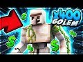 SKYBLOCK'TA 1 DAKİKADA +400 GOLEM !?!?