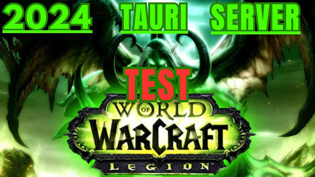 [TAURI WOW] LEGION TEST SERVER #1 | 98LVL Havoc Demon Hunter
