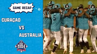 Recap: Curaçao defeats Australia | Senior League Baseball World Series