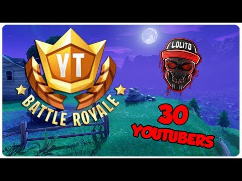💀-¡jugando-contra-30-youtubers!-💀-~-fortnite