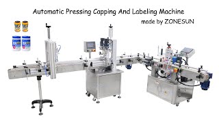 How to use Automatic Pressing Capping And Labeling Machine