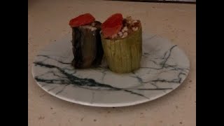 Çok Lezzetli Etli Kabak Ve Patlıcan Dolması