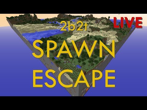 Escaping 2b2t Spawn - Because I don't care about the super bowl. - Escaping 2b2t Spawn - Because I don't care about the super bowl.