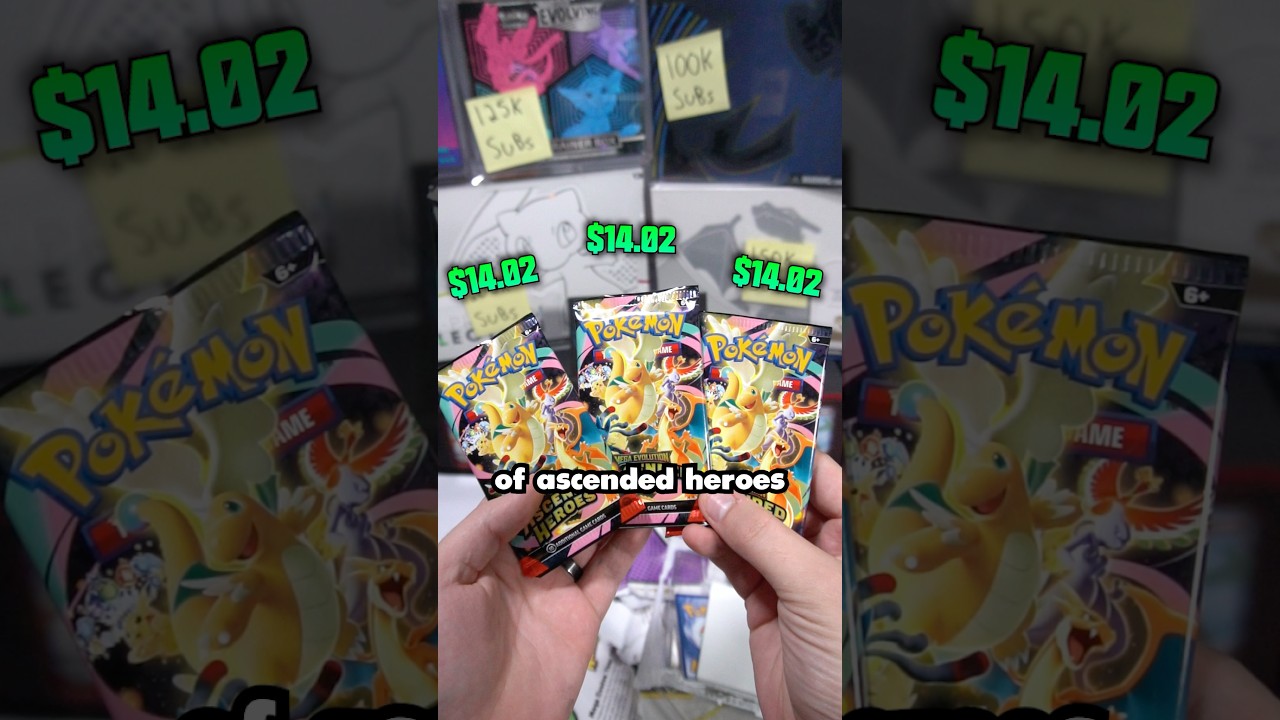 Pokémon ASCENDED HEROES Packs🔥🔥
