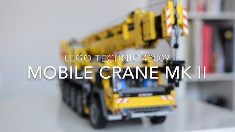 Lego Technic 42009 Mobile Crane MK II Features Presentation