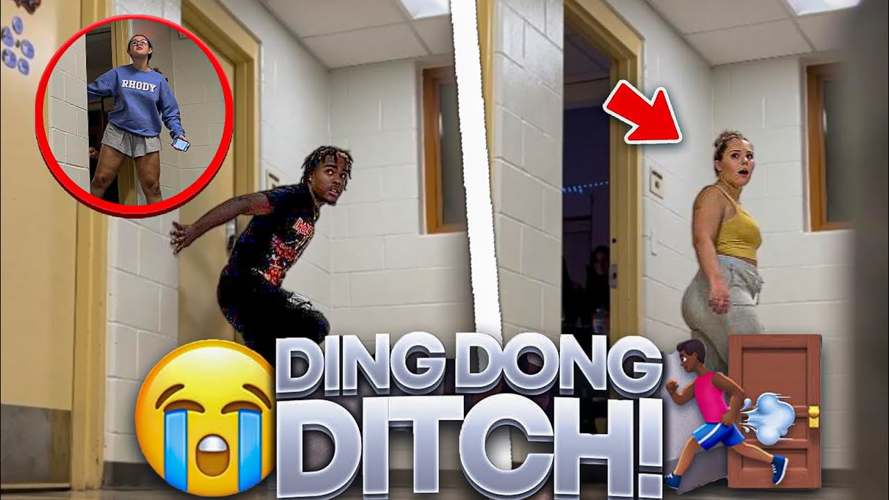 EXTREME DING DONG DITCH PART 1 *COLLEGE EDITION* (GONE WRONG) YouTube