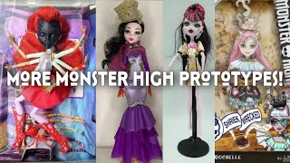 The Fascinating World of Monster High Prototypes part 2 | Test shots, unreleased dolls and more!