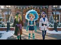 Gwen Zephyr Mascot Meets Two Cosplayers