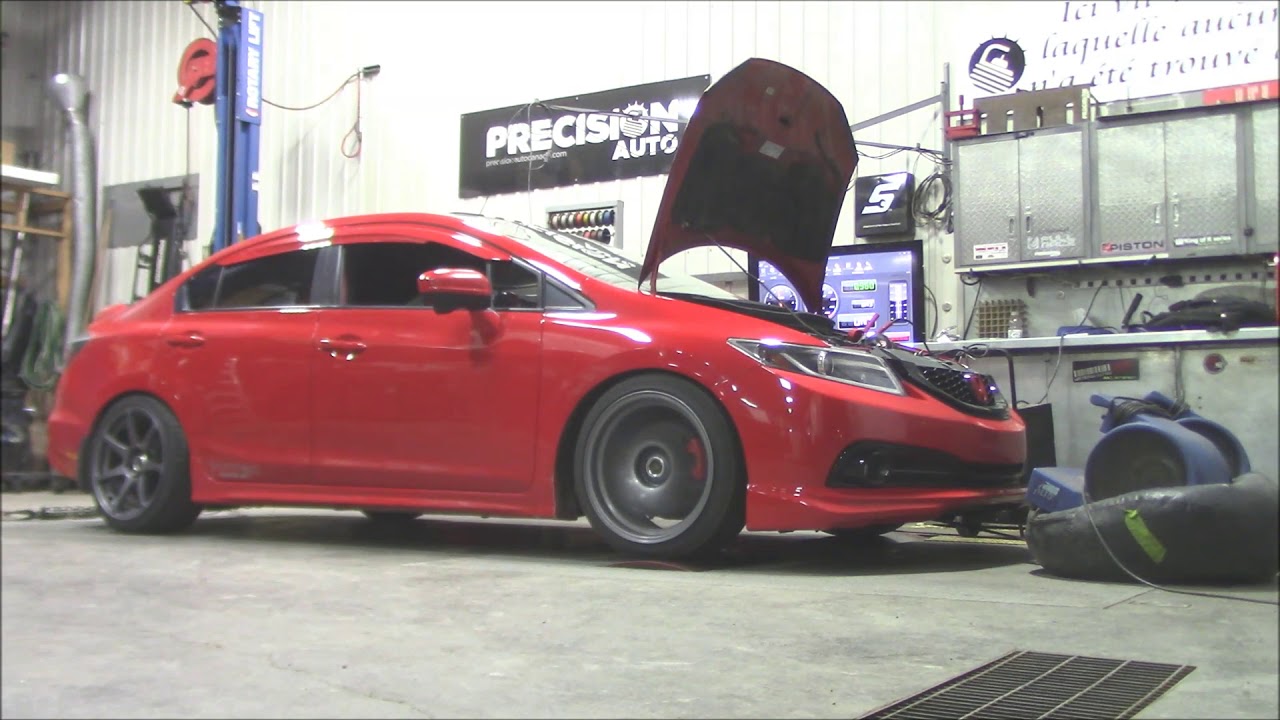 Precision Auto Canada Civic SI 9th gen RBC intake dyno tuning 2020