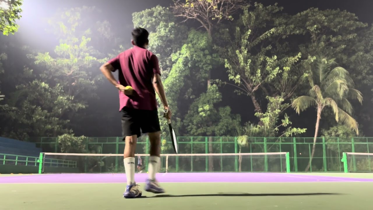 Tennis Rally | Day 3 | playing with @chiragbansal44 