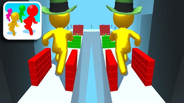 COLOR RUN STICKMAN 3D ALL LEVELS #520 ( IOS & ANDROID) GAMEPLAY WALKTHROUGH PART 48