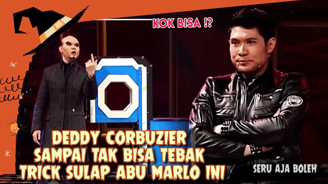 DEDDY CORBUZIER SAMPAI TAK BISA TEBAK TRICK SULAP ABU MARLO INI - MASTER MENTALIST