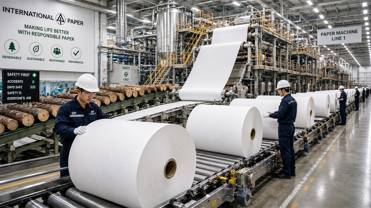 How Billions of Tons of Paper Are Made | Wood Harvesting & Paper Mill Process