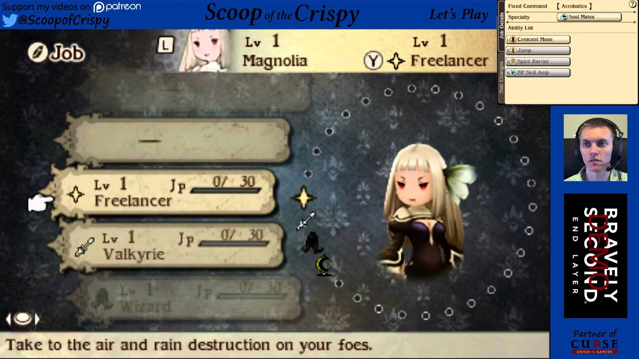 Bravely Second Demo (3DS) - 2 - Changing Jobs - Mike's Playthrough