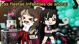 Las fiestas infantiles de antes ????????y de ahora ????????????