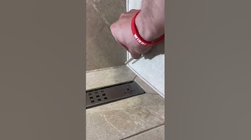 How to grout shower corners. #diy #shorts #youtubeshorts