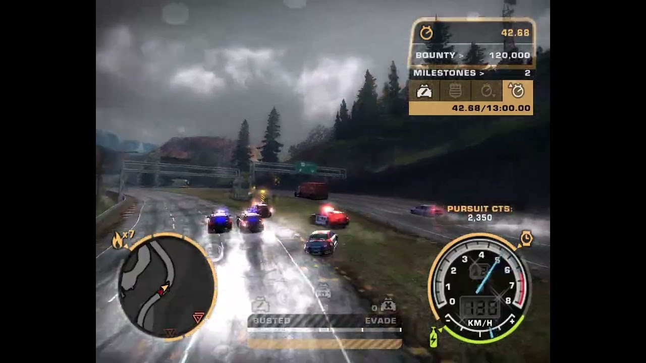 Cobalt SS chasing heavy Rhino Need For Speed Most 