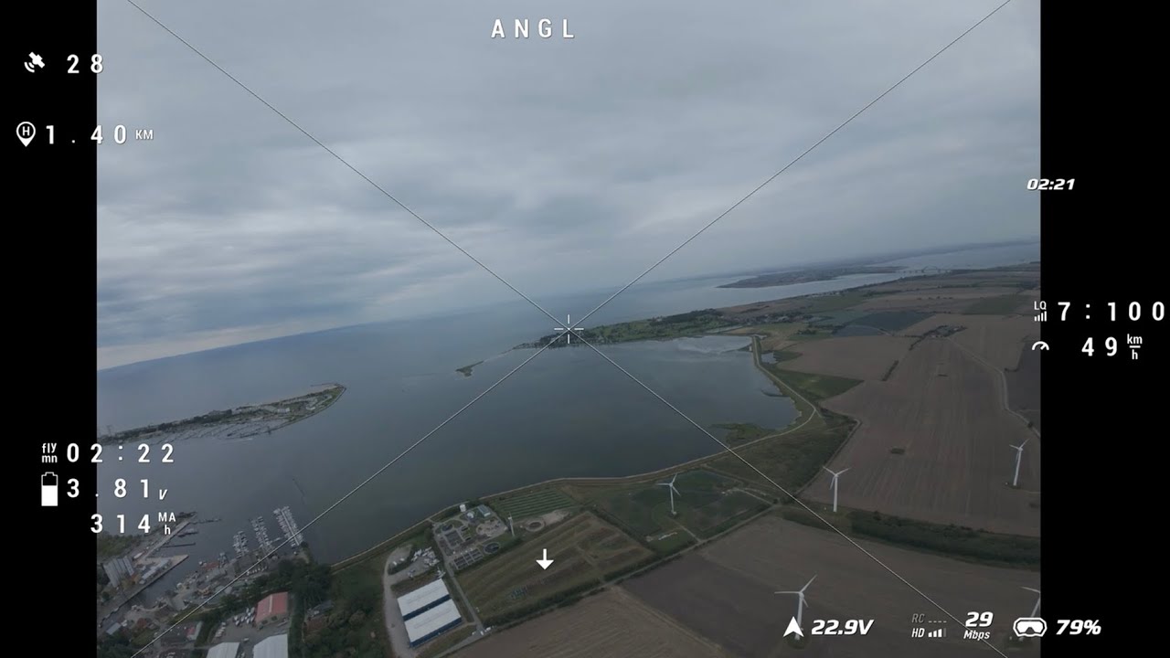 Geprc Vapor D5 Longrange Test over Fehmarn