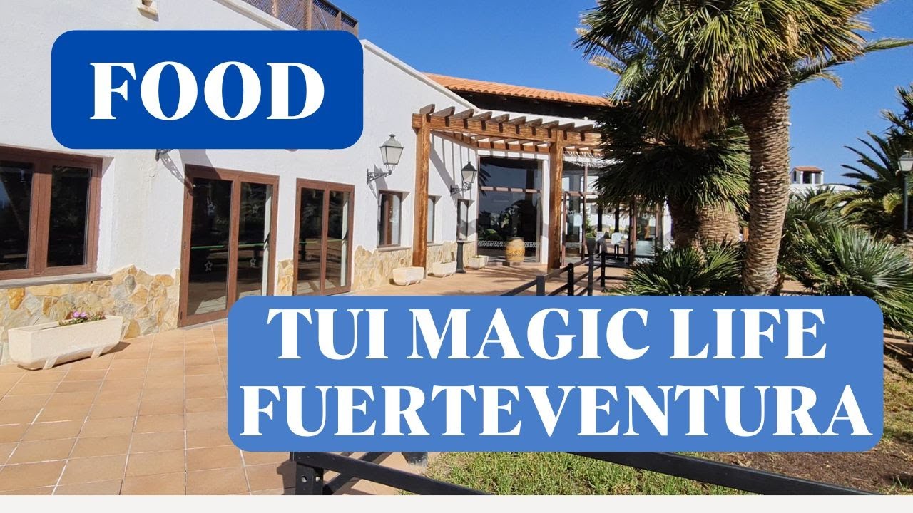 Food at TUI Magic Life Fuerteventura Canary Islands 