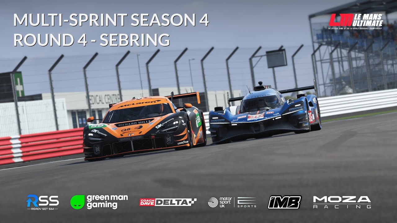 RCI TV | LMU | Multi-Sprint Series - Season 4 | Round 4 - Sebring | Live Commentary