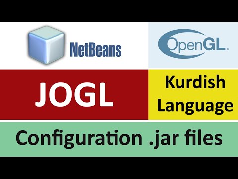 JOGL with Netbeans configuration jar files