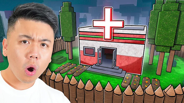 I Built The SAFEST Hospital BASE in 99 Nights in a Forest