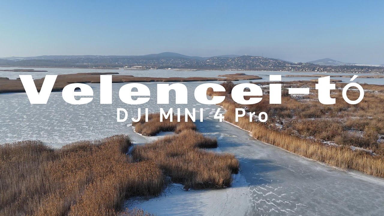 DJI MINI 4 Pro — Замерзшее озеро Венеции 4K