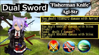 Toram Online - Simple Dual Sword Build (Agi/Str) Lv320 Cap | Build Gameplay
