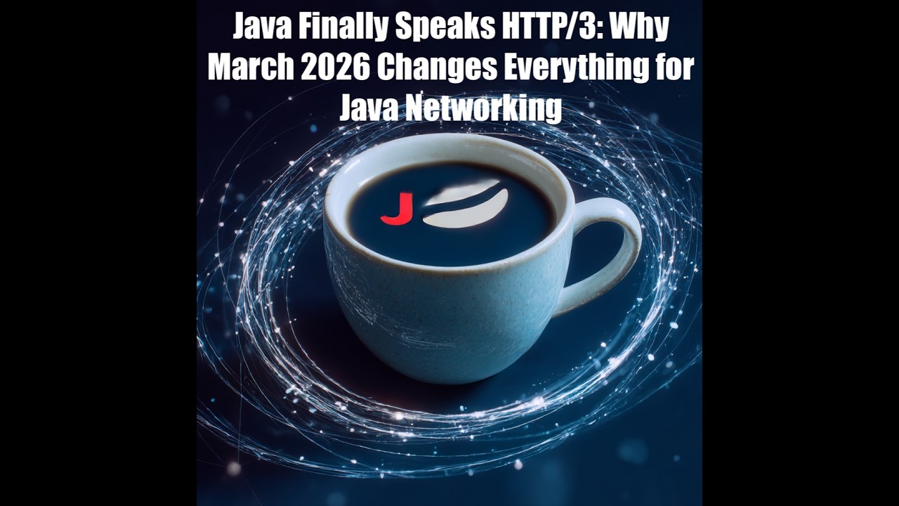 🚀 Java Finally Speaks HTTP/3: Why March 2026 Changes Everything for ...