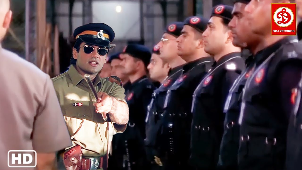 Suniel Shetty (HD)- New Blockbuster Full Hindi Bollywood Film | Nagma Love Story | Mr Black Mr White