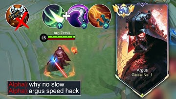 ARGUS NEW META EARLY TO LATE GAME BUILD!! PERFECT ANTI SLOW BUILD 87% EFFECTIVE!!!