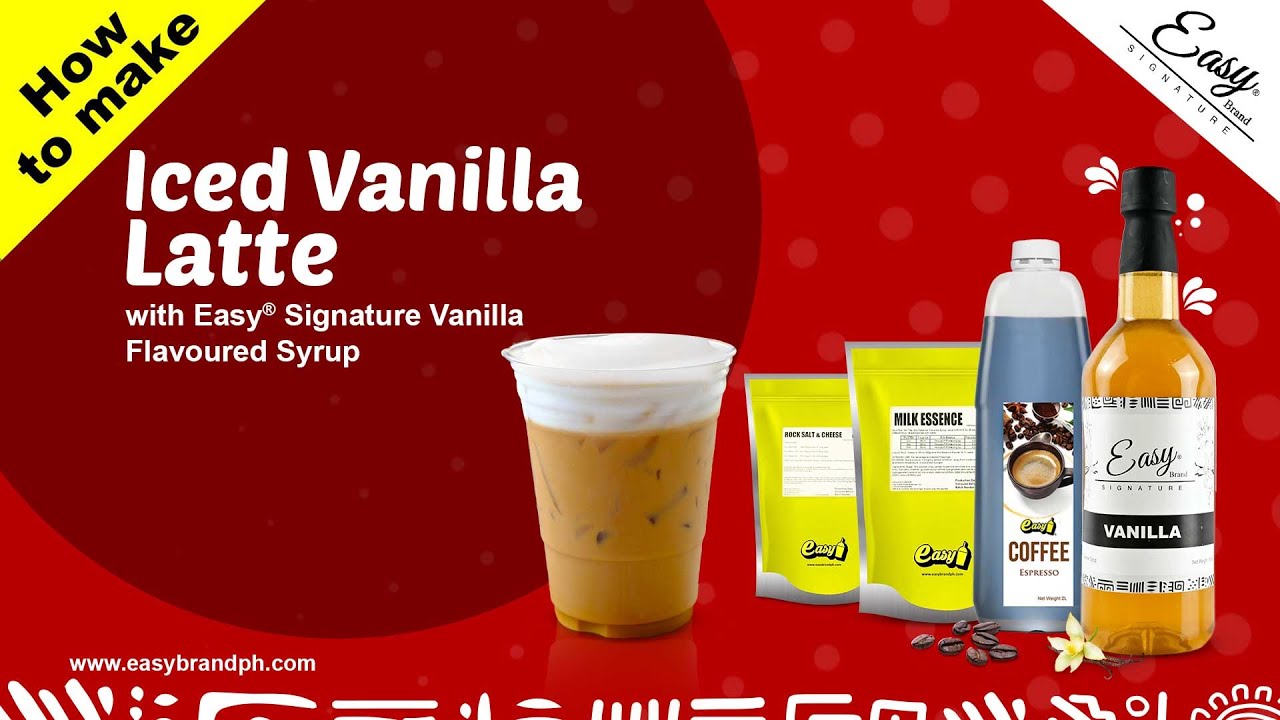 Iced Vanilla Latte with Rock Salt & Cheese YouTube