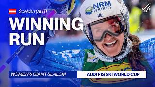 The Wait is Over for Moltzan! | Winning Run | FIS Alpine
