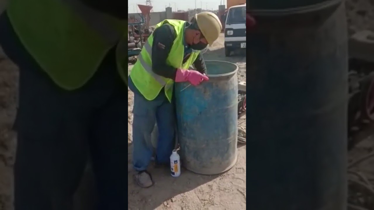 Anti termite spray mixing for treatment 