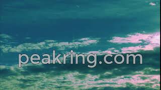 Alien Planet Greem Clouds Timelapse - Peakring Footage