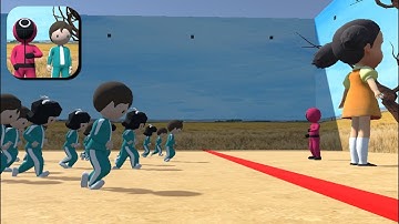 Squid Game 🦑🥷🦑 All Levels Gameplay Trailer Android,ios New Game