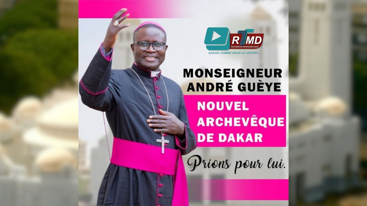 🚨Direct: Intronisation du nouvel Archevêque de Dakar, Monseigneur André GUÈYE