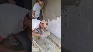 the technique for smoothing the grout properly with the help of an expert #popular #construction