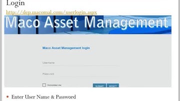 MACO ASSET DEPRECIATION SOFTWARE