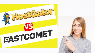 👉HostGator vs FastComet Web Hosting Comparison ✅ Review