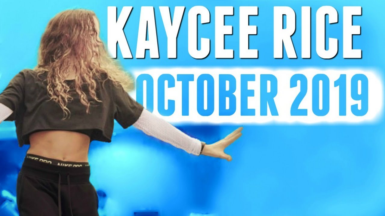 Kacy Rice Kaycee Rice - October 2019 Dances - YouTube