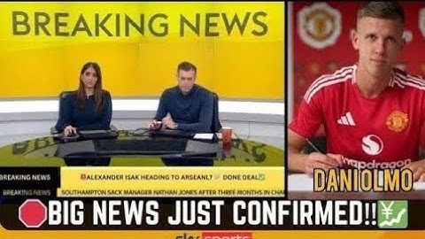DANI OLMO SIGNS FOR MANCHESTER UNITED: THE DAWN OF A NEW ERA UNDER RÚBEN AMORIM !!!
