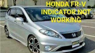 Honda FR-V Indicator Not Working