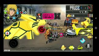 GAME NINE TAILS LEGEND || NARUTO BERHASIL MEMAKAI JURUS PERUBAHAN || #gameplay screenshot 4