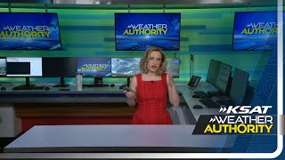 REST OF MONDAY: Lingering light rain for San Antonio, flooding risk highest south